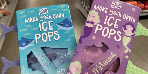 Make Your Own Mermaid or Shark Ice Pops This Summer w/ These Fun Molds | Only $1.47 at Walmart