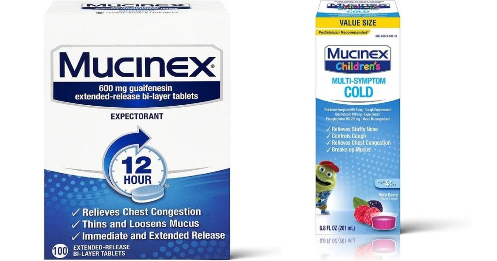 Mucinex Tablets and Children's Medicine