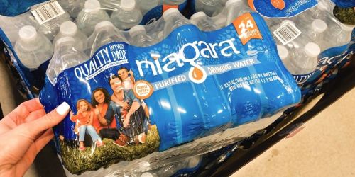 Bottled Water 24-Pack Only $1.99 w/ Free Pickup at Office Depot (Regularly $8)