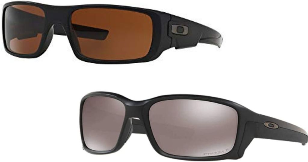 two pairs of Oakley Men's Sunglasses