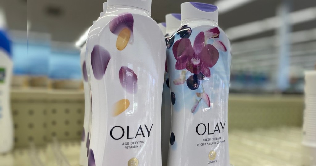 Olay Body Wash Bottles