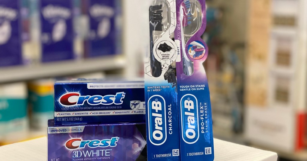 Oral B and Crest Products at Walgreens