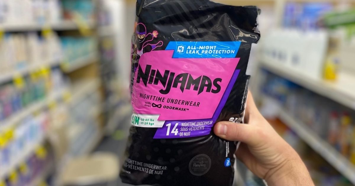 Pampers Ninjamas Nighttime Diaper Packs Only $2.33 Each After Cash Back &  Walgreens Rewards