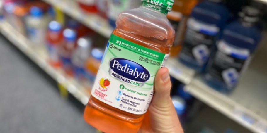 Pedialyte from $3.99 on Target.com (Stock Up Now Before Cold & Flu Season)!