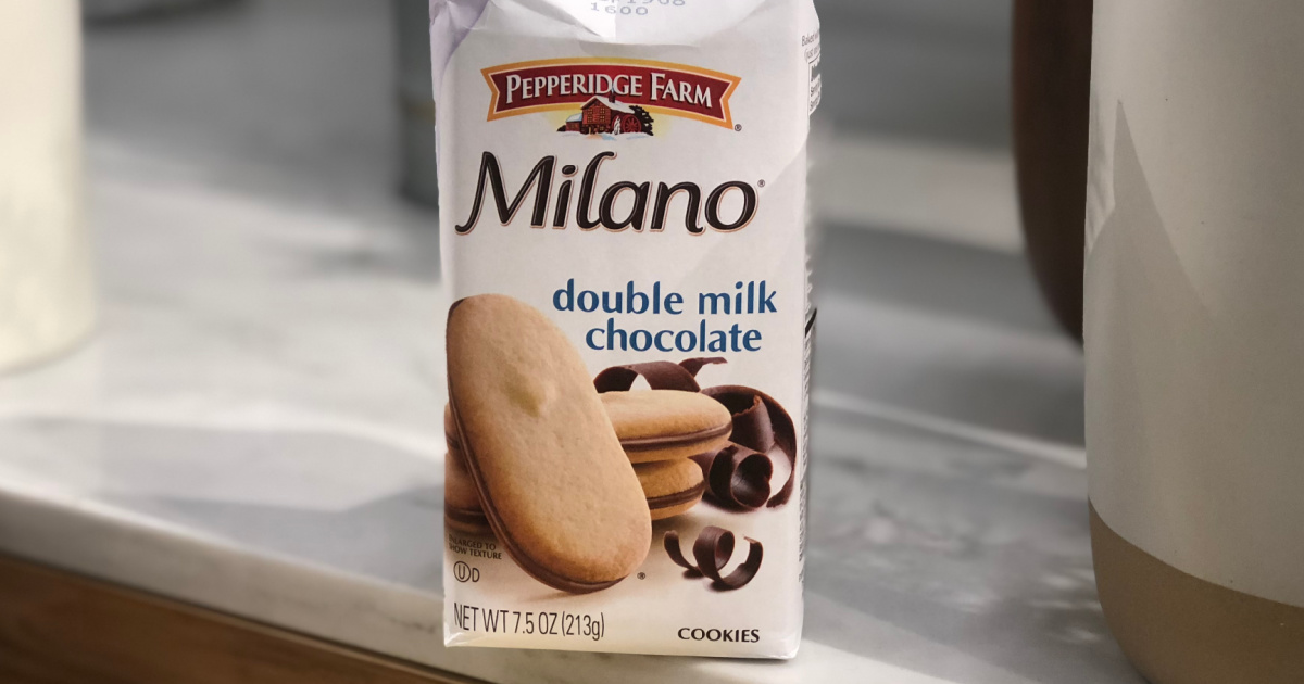 Pepperidge Farm cookies in a package
