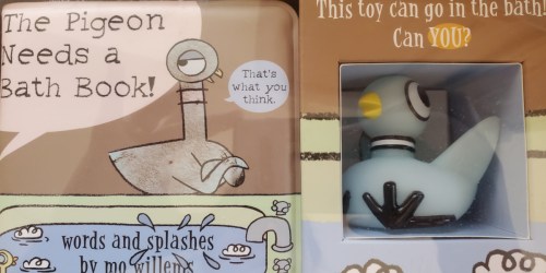The Pigeon Needs a Bath Book w/ Bath Toy Just $8.92 on Amazon (Regularly $15)