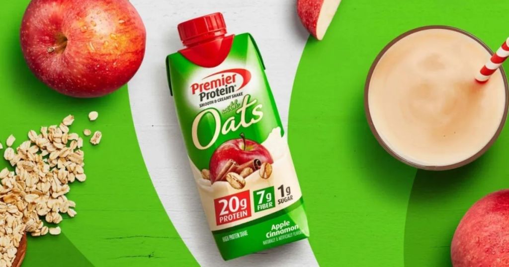 Premier Protein w Oats Apple Cinnamon Shake