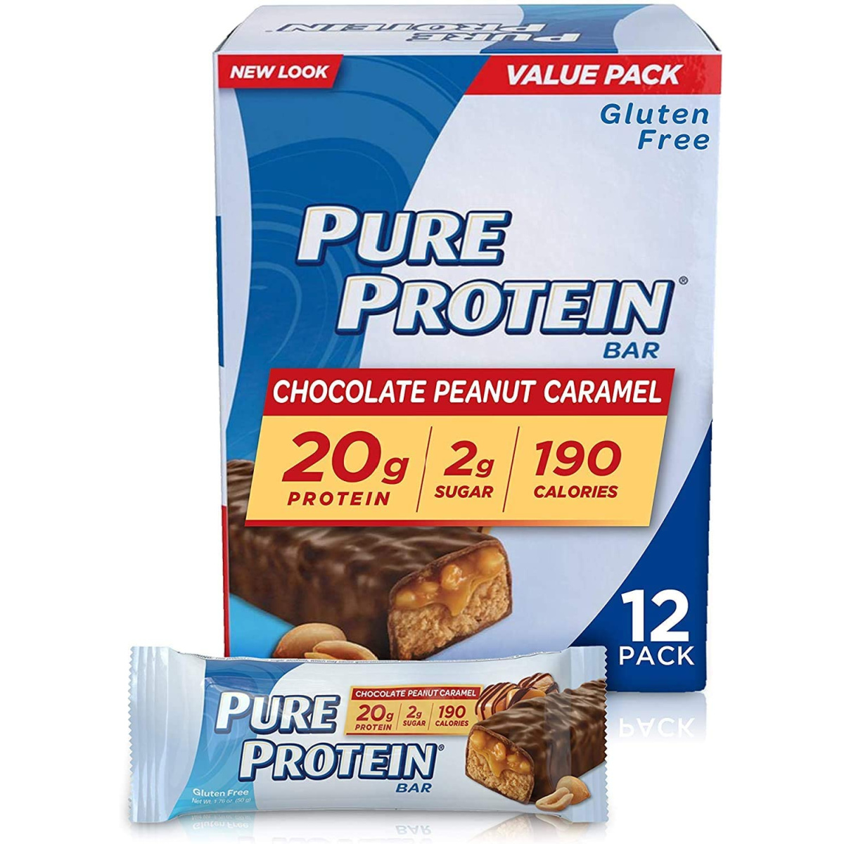 Large box of protein bars