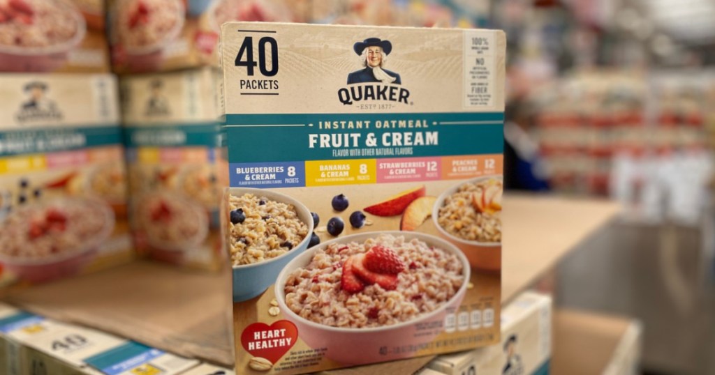 Quaker Instant Oatmeal 40 pack