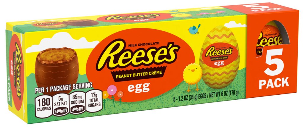 box of reeses peanut butter eggs