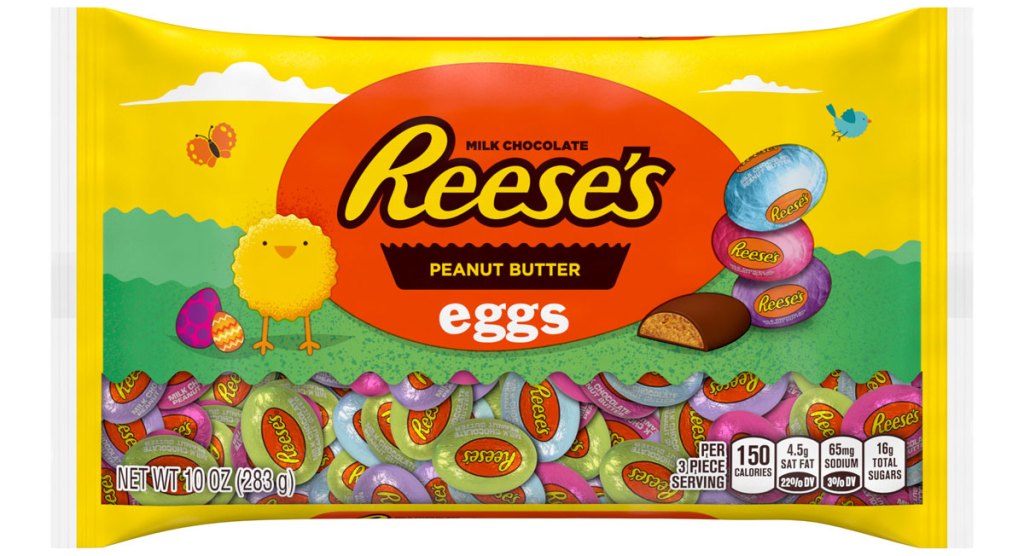 bag of reeses easter eggs
