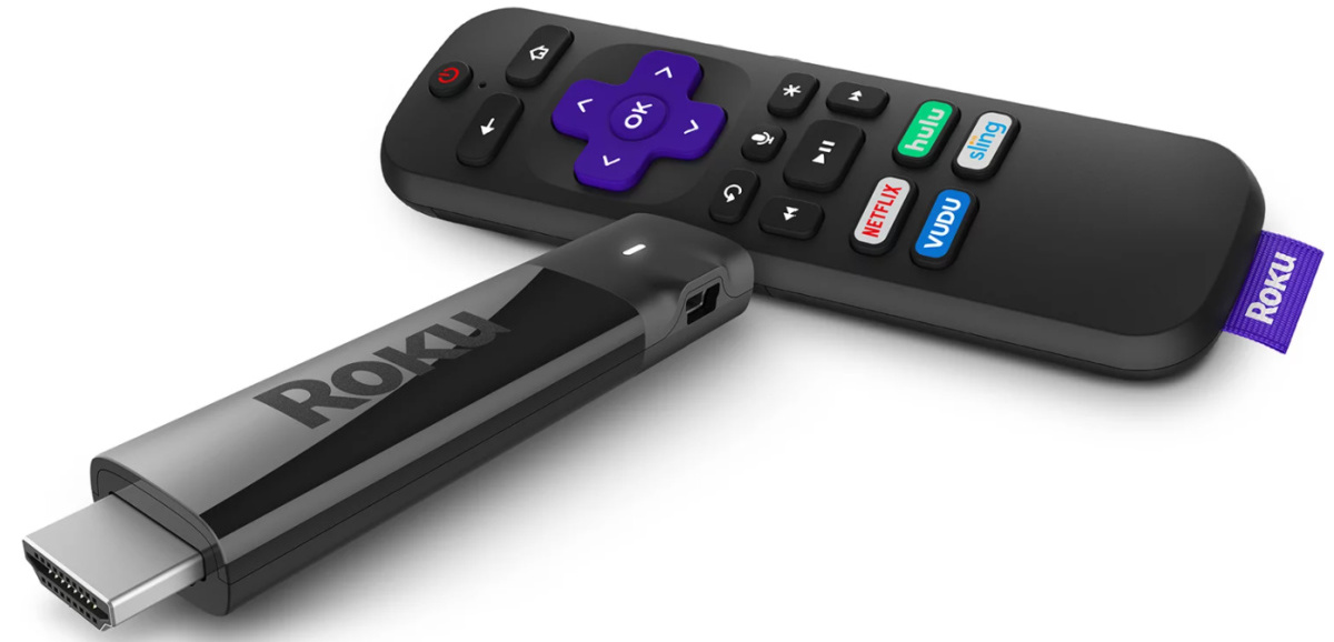 ROKU streaming device and remote