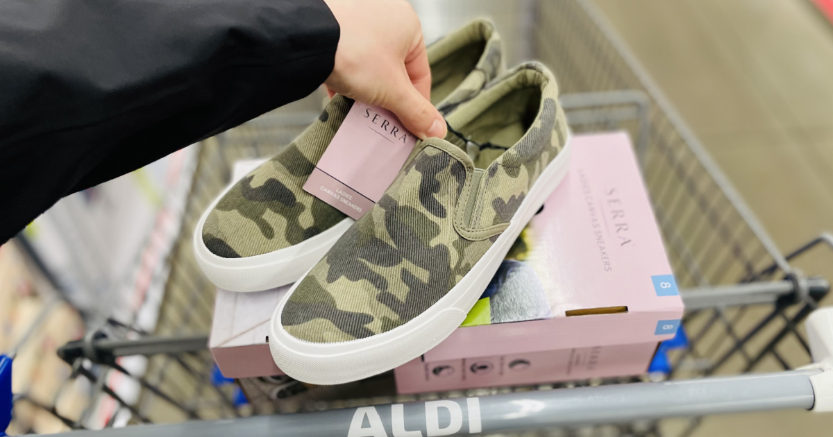 Women S Memory Foam Canvas Sneakers Only 7 99 At Aldi 3 Style Choices Hip2save Women S Memory Foam Canvas Sneakers Only 7 99 At Aldi 3 Style Choices Hip2save