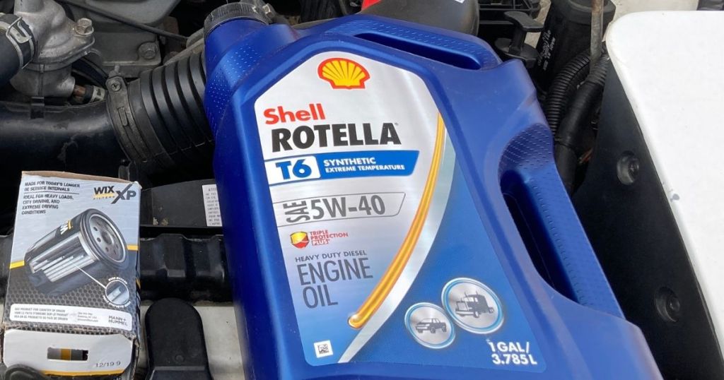 Shell Rotella Engine Oil