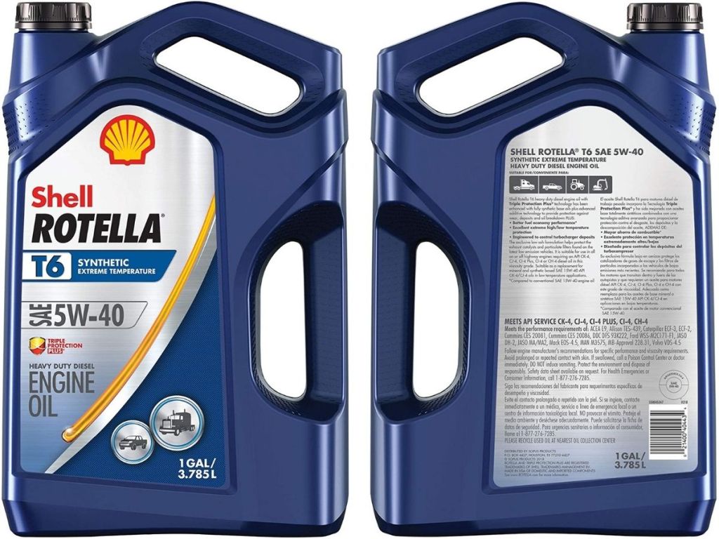 Shell Rotella T6 Engine Oil