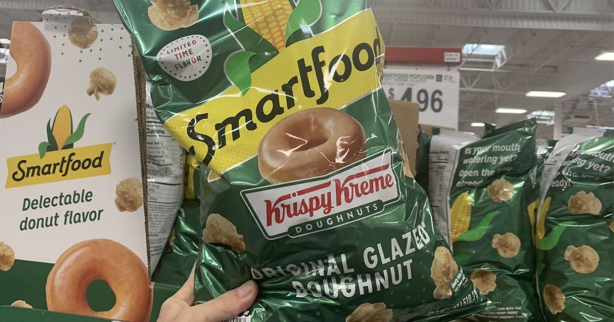 SmartFood Popcorn Limited Edition Krispy Kreme Flavor is Now at Sam’s