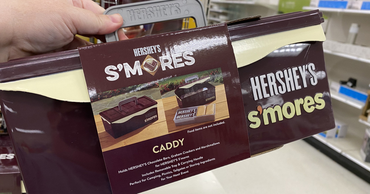 Hand holding up S'mores Caddy
