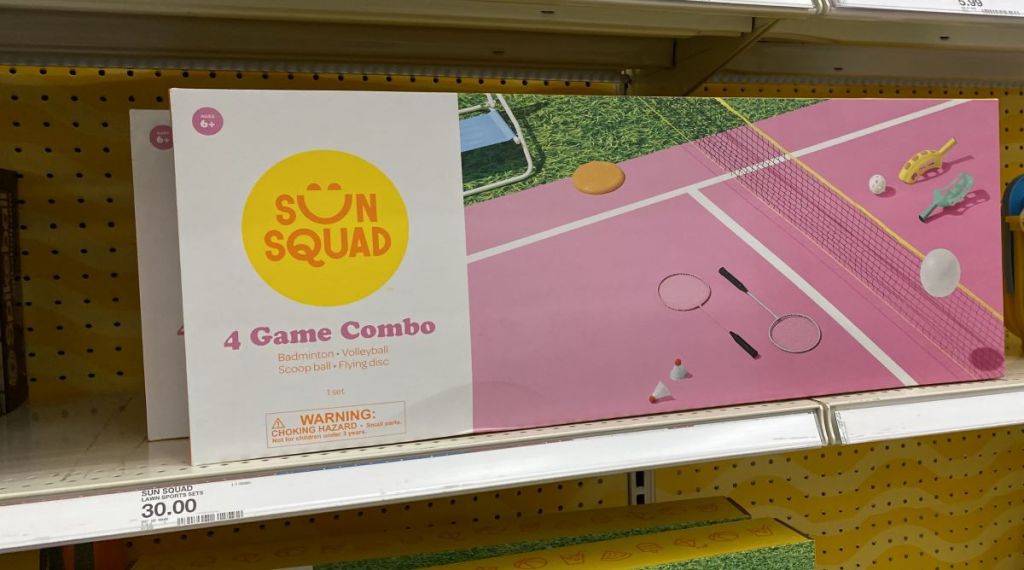 Target's Sun Squad Line Has New Outdoor Games Jumbo Connect 4 & More