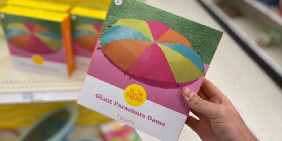 Sun Squad Giant Parachute Game Just $8 on Target.com | Easy Summer Fun!