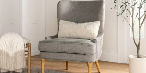 Threshold Wingback Chair Only $165 Shipped on Target.com (Regularly $300)