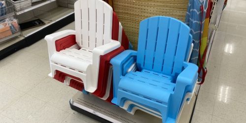 Kids Adirondack Chairs & Matching Folding Tables Have Hit Target & They’re ONLY $5
