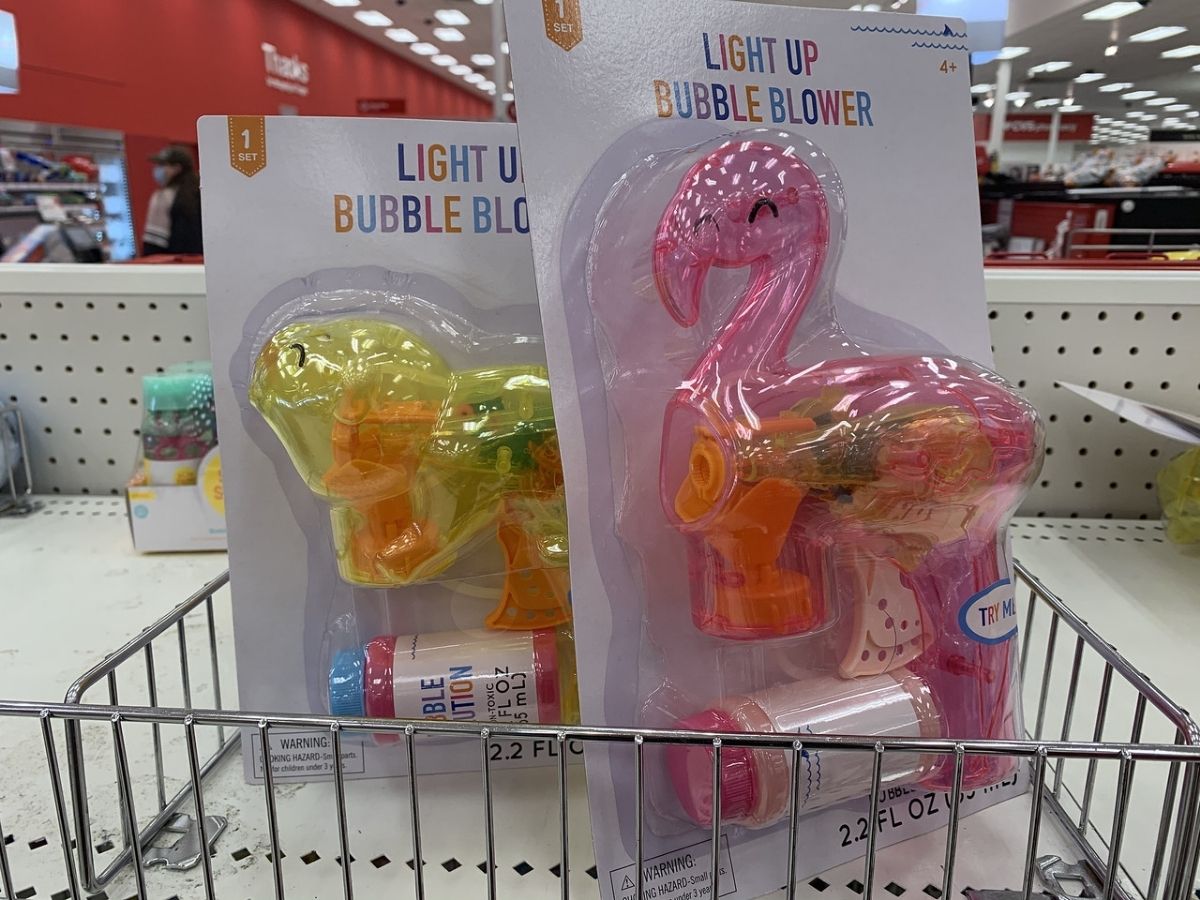 target light up flamingo