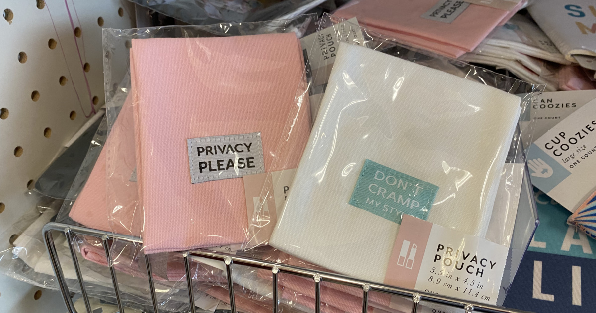 Privacy Pouches Only 1 At Target Great For Tweens Teens Hip2save