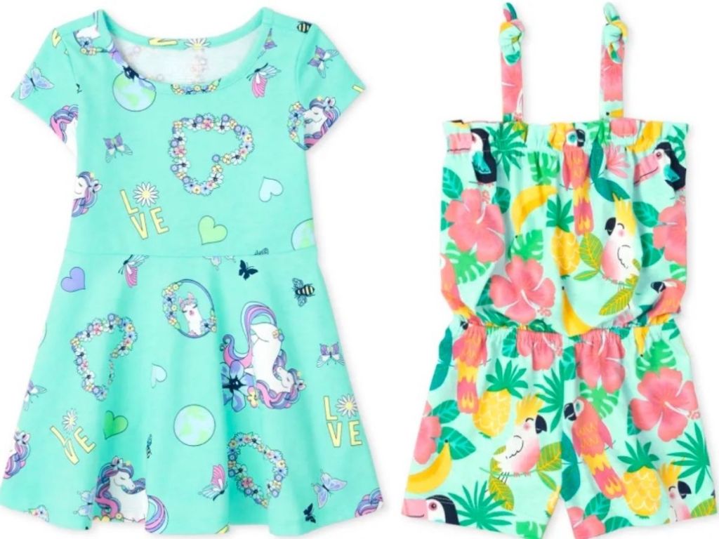 The Childrens Place toddler dress and romper