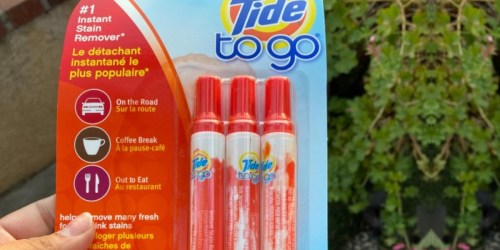 Tide to Go Stain Remover Pen 3-Pack Just $5 Shipped on Amazon