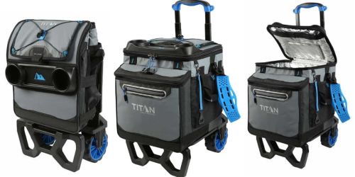 Titan Deep Freeze Rolling Collapsible Cooler Only $44.99 Shipped on Costco.com