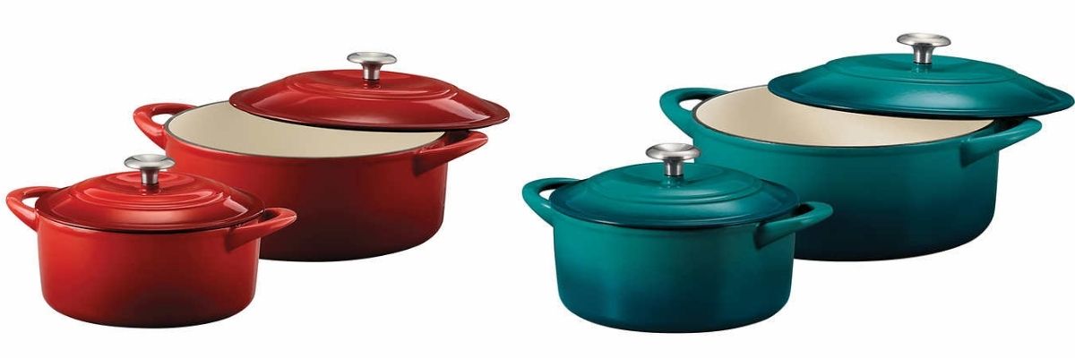 Tramontina Cast Iron Dutch Oven 2-Pack Only $48.99 Shipped on