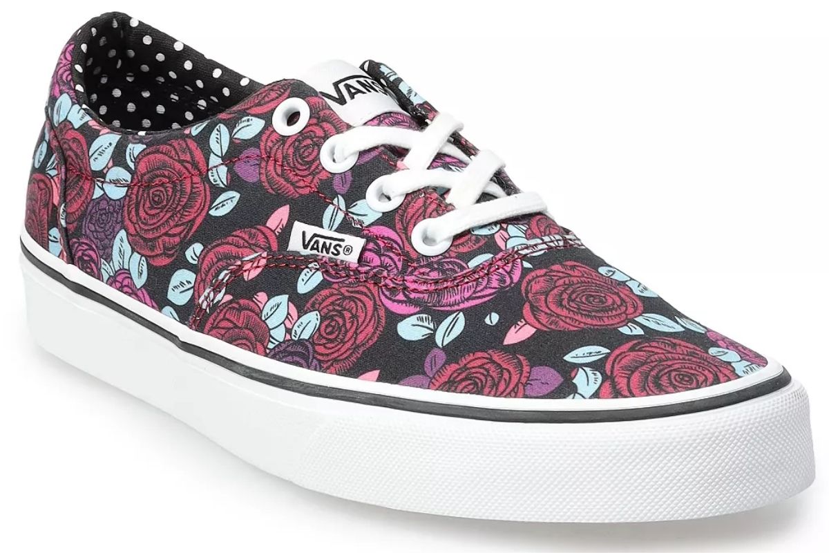 kohls floral vans