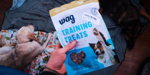 Wag Training Treats 1lb Bag Only $4.39 Shipped on Amazon + Over 40% Off More Dog Treats & Food