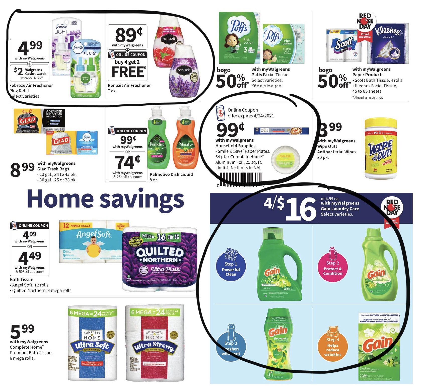 Walgreens Ad Scan For The Week Of 4/18/21 – 4/24/21 (We’ve Circled Our ...