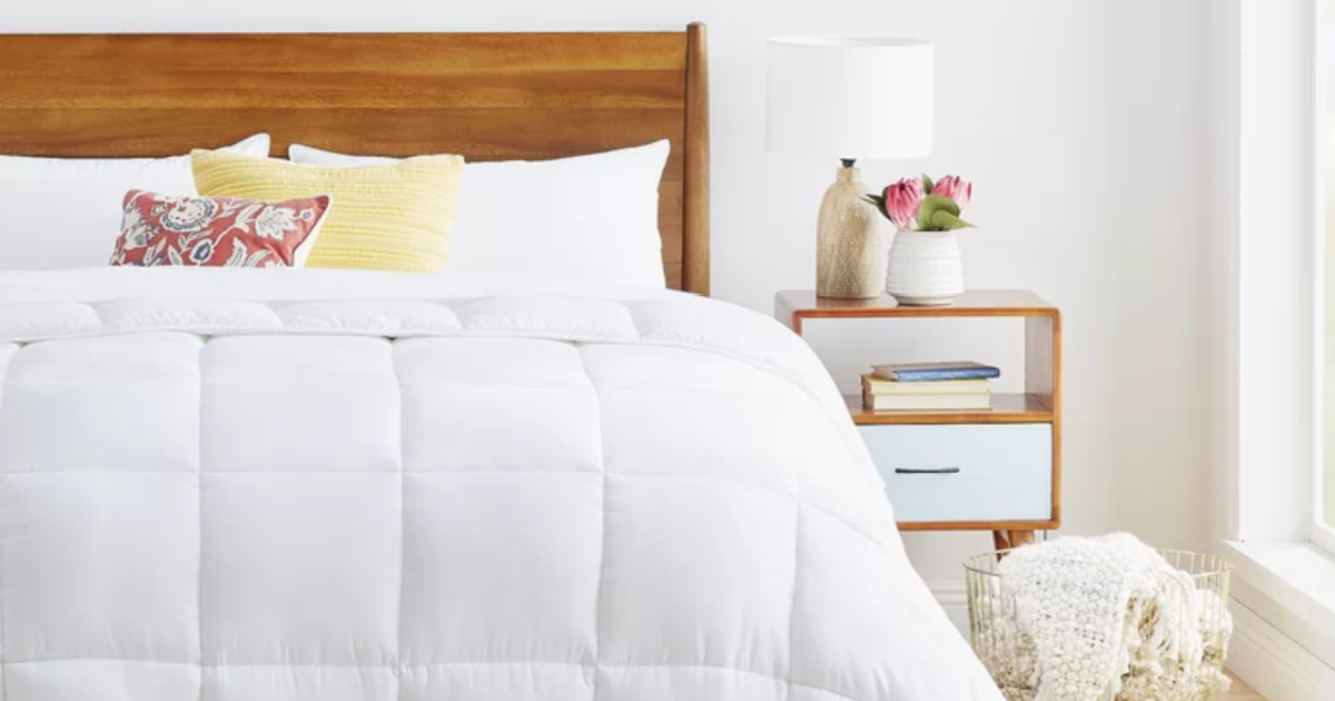 Microfiber Down Alternative Comforter, Wayfair Queen Size Bedspreads