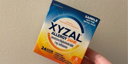 Free XYZAL 24-Hour Allergy Relief Sample (5-Day Supply)
