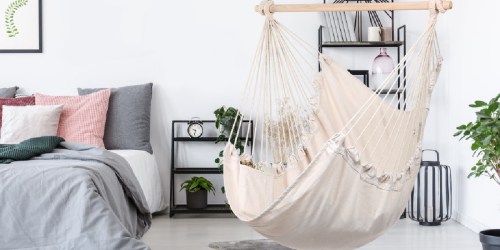 Trendy Hanging Hammock Chair Swings from $29.99 Shipped on Amazon