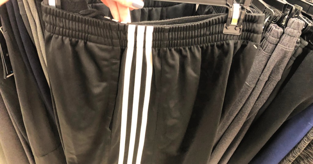 adidas men's shorts on hanger