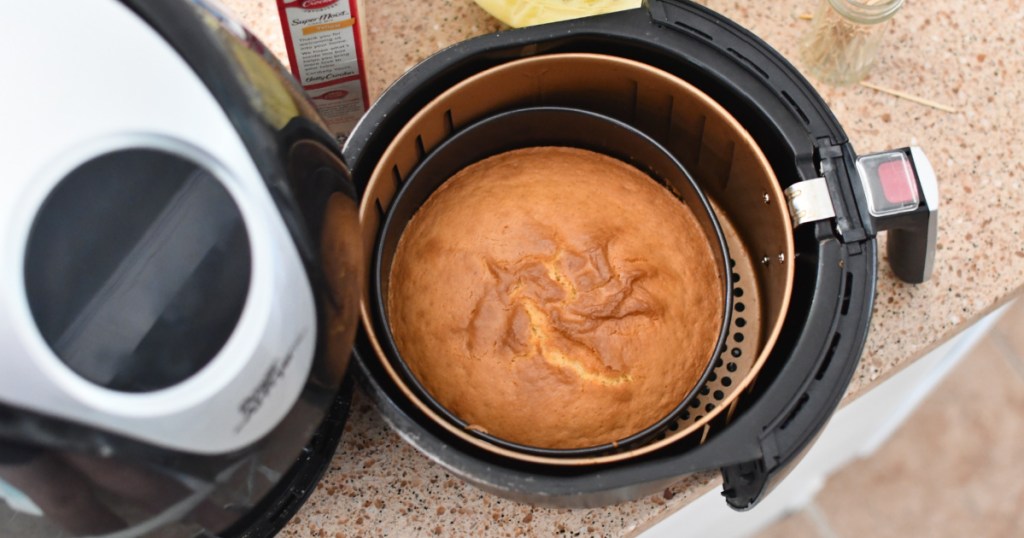 air fryer cake from a box mix