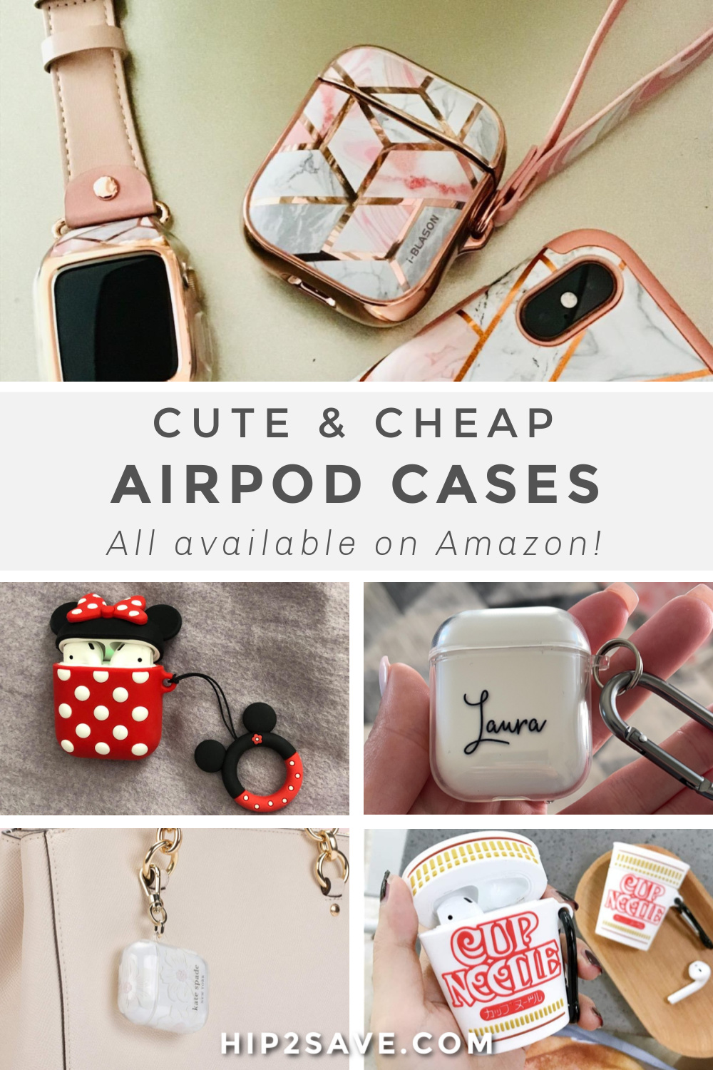 10 Cute Airpod Cases Under 5 Shipped On Amazon Hip2save