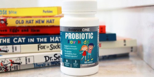Balance ONE Kids Probiotics 2-Month Supply Just $7.58 Shipped on Amazon | Boosts Immunity