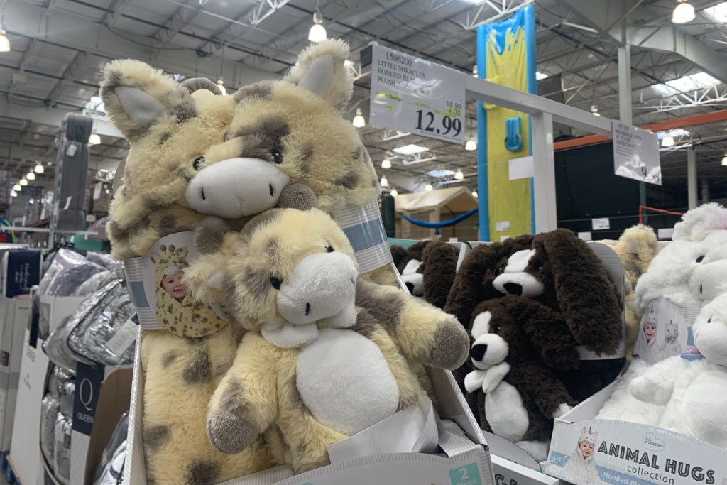 SuperSoft Kids Hooded Blanket & Plush Set Only 12.99 at Costco 4