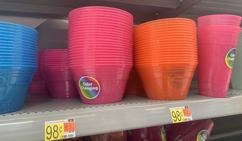 color changing bowls in store at walmart