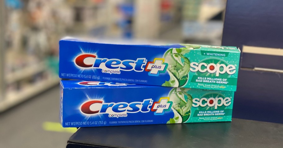 Crest Toothpaste 4-Pack Only $7.99 Shipped for Amazon Prime Members (Just $1.99 Each)