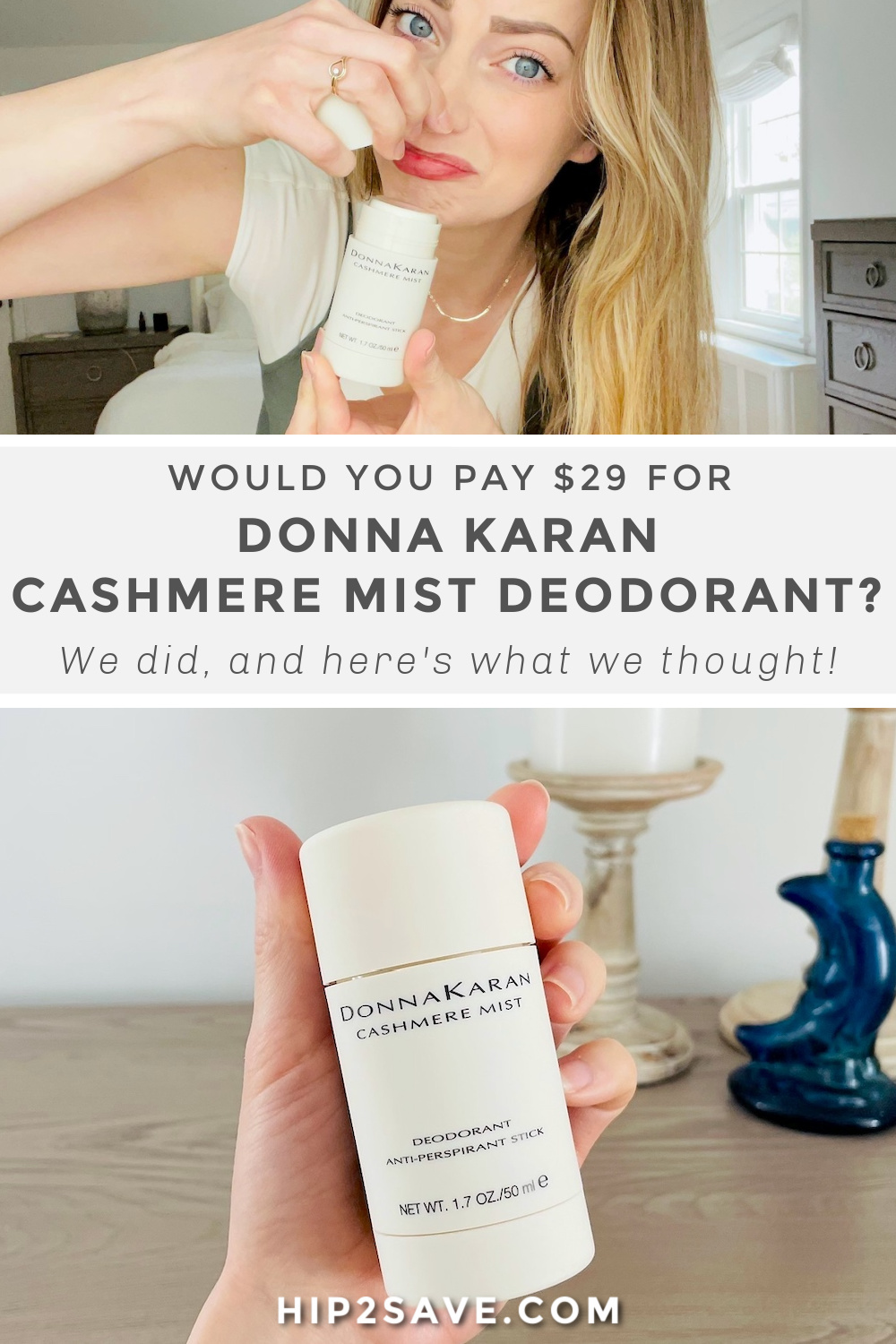You Pay $30 For Donna Cashmere Deodorant?!
