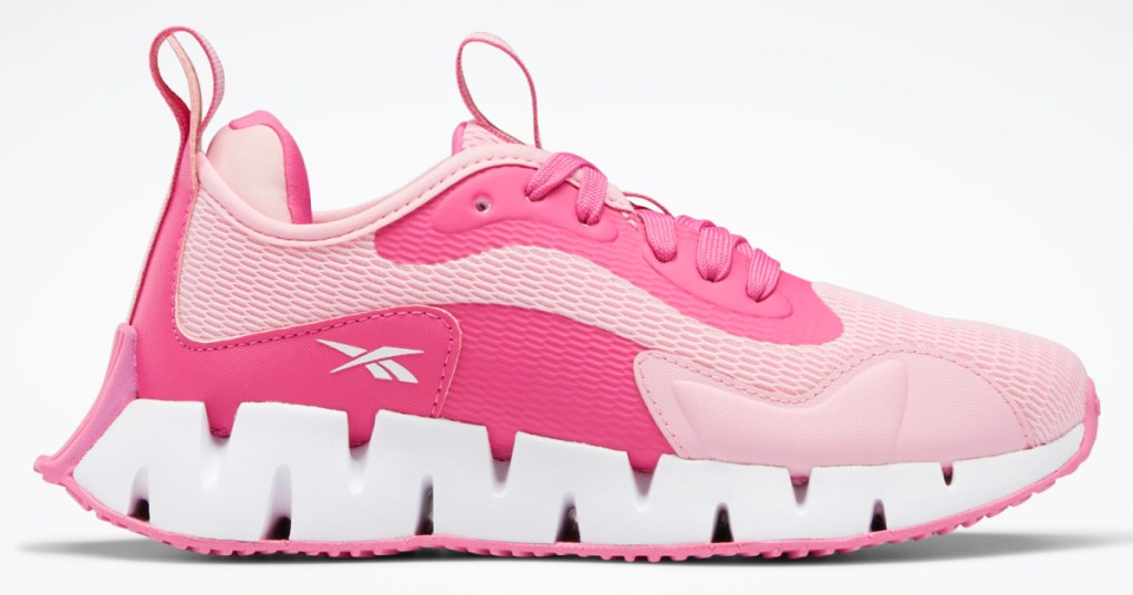 girls reebok shoe pink