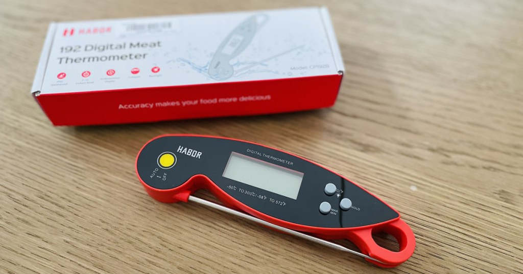 habor meat thermometer + box