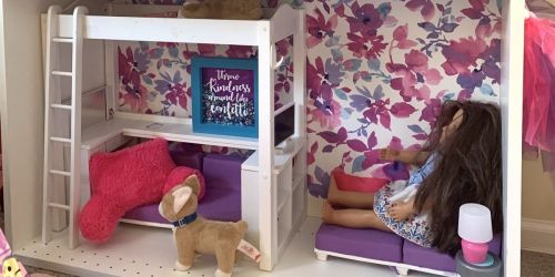 This Reader Took a $10 IKEA Shelf & Turned It Into a Doll’s Dreamhouse!