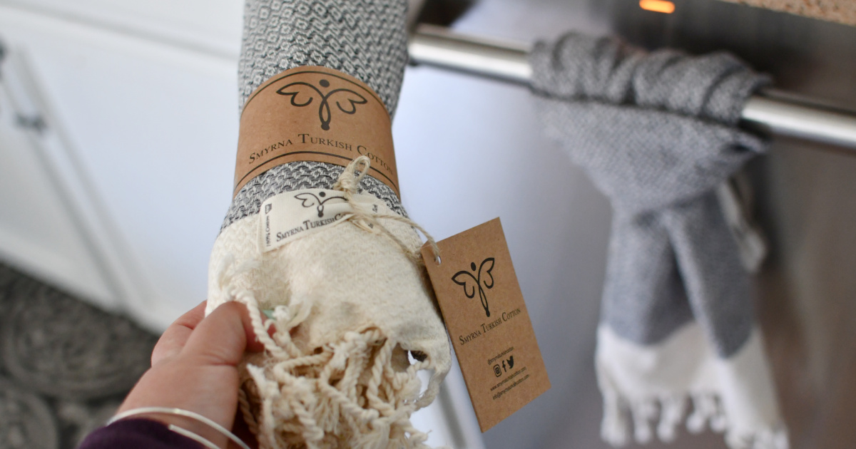 Smyrna Original Turkish Hand Towels - Thumbnail 3