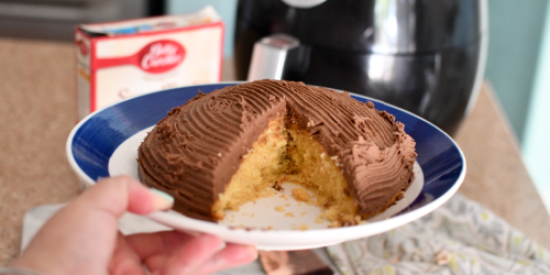 You CAN Make Cake in the Air Fryer! Who Knew?!